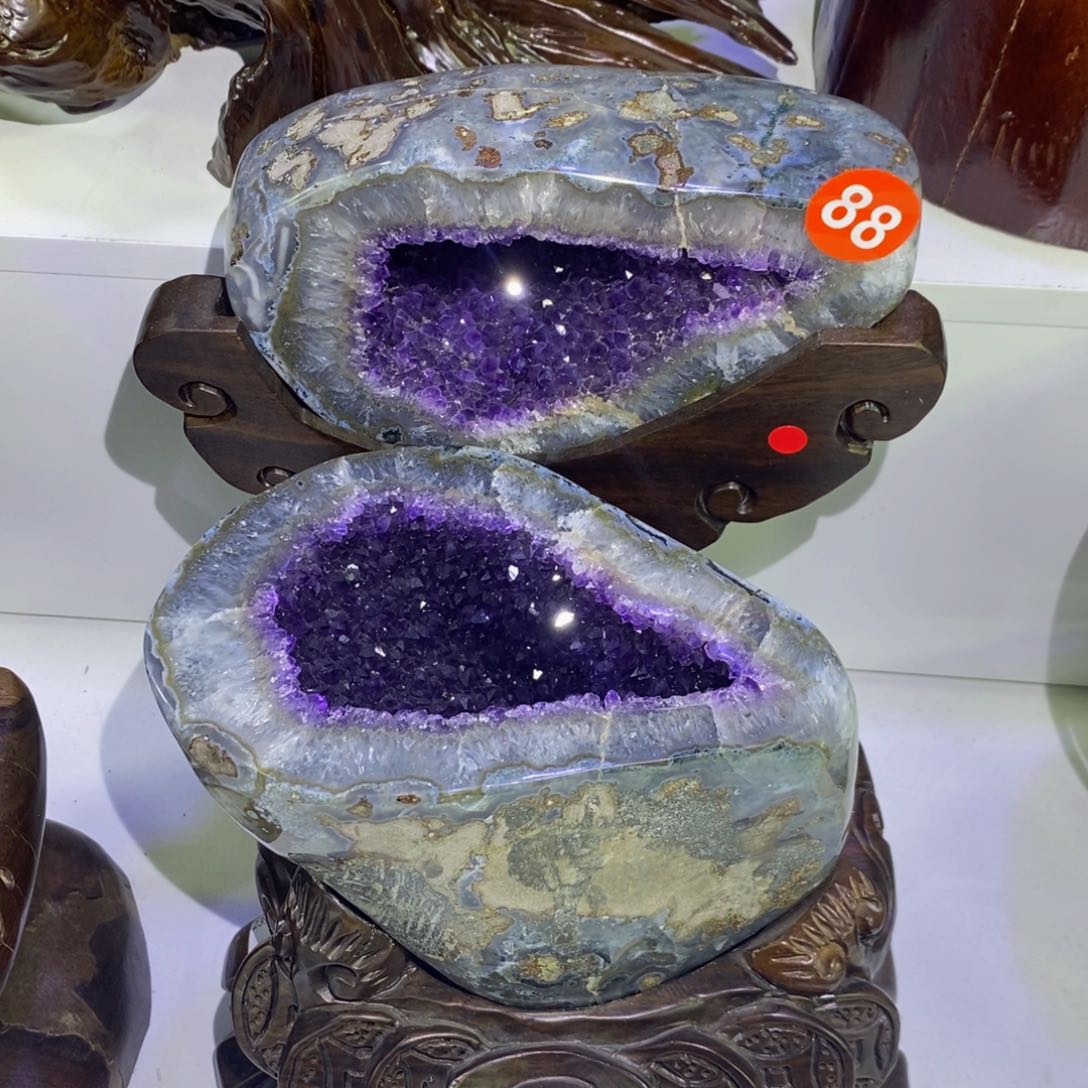 未镶嵌大型摆件（非配饰）紫晶