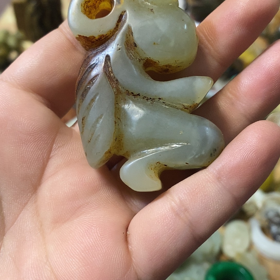 和田玉（糖玉）未镶嵌挂件