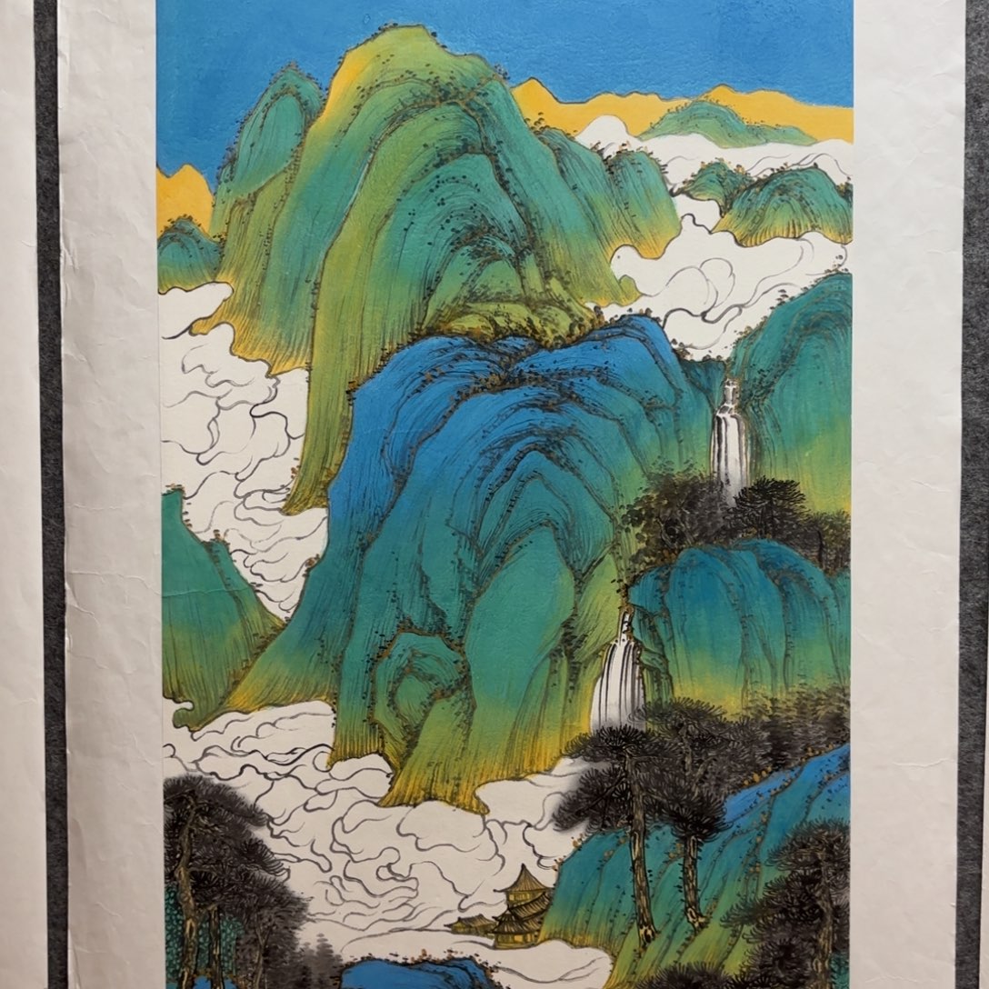 国画国画山水精品作品