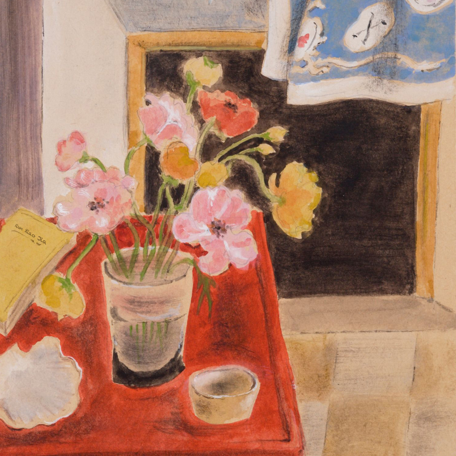 水煮羊毛数码印花披肩DPW022