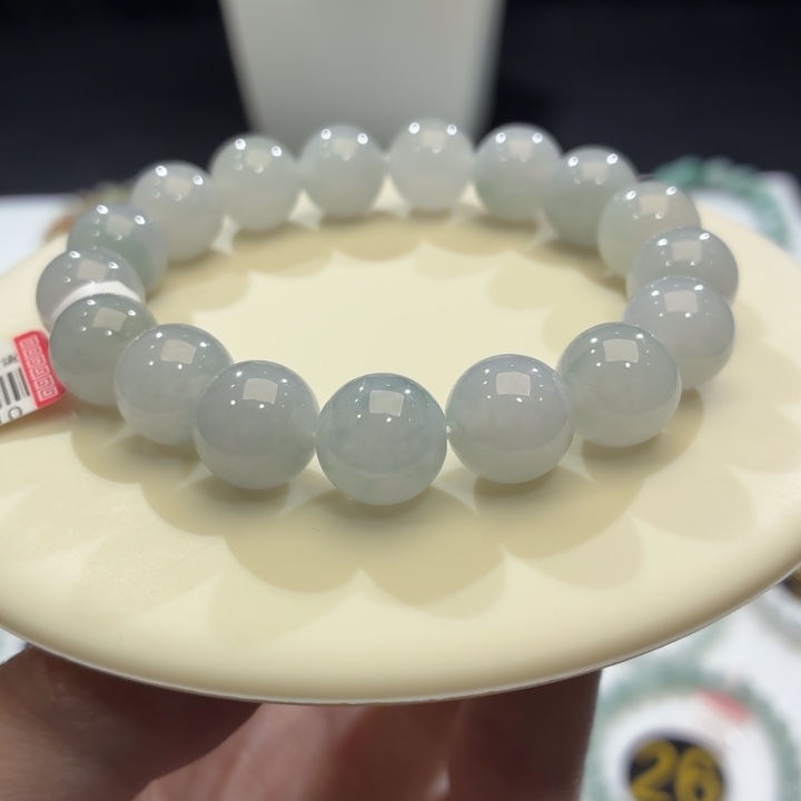 翡翠未镶嵌手链卡12