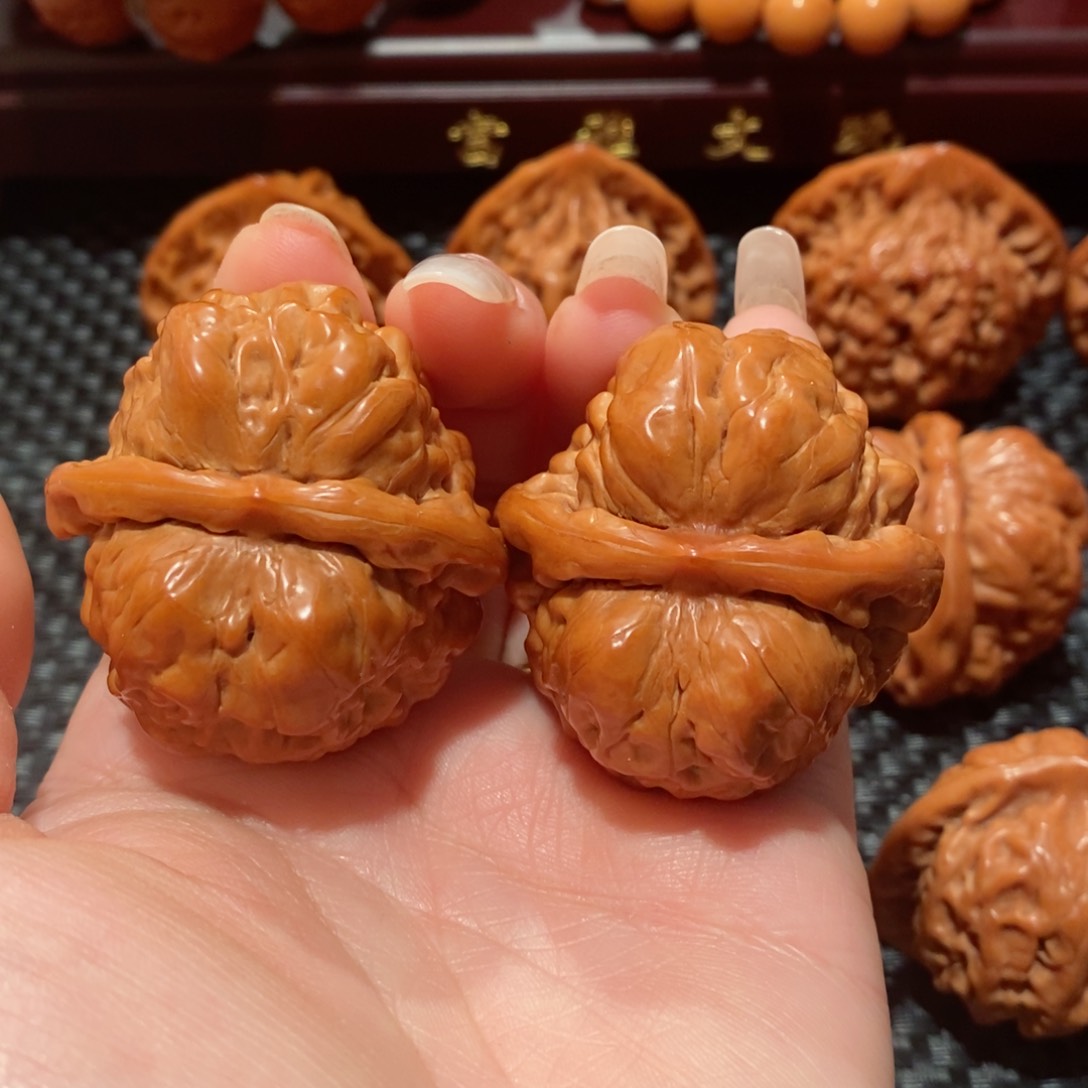 文玩核桃把件蛤蟆