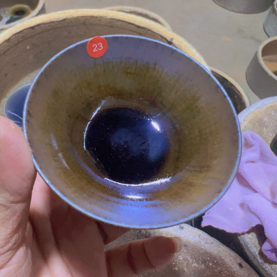 茶盏23 建窑建盏奇飞窑