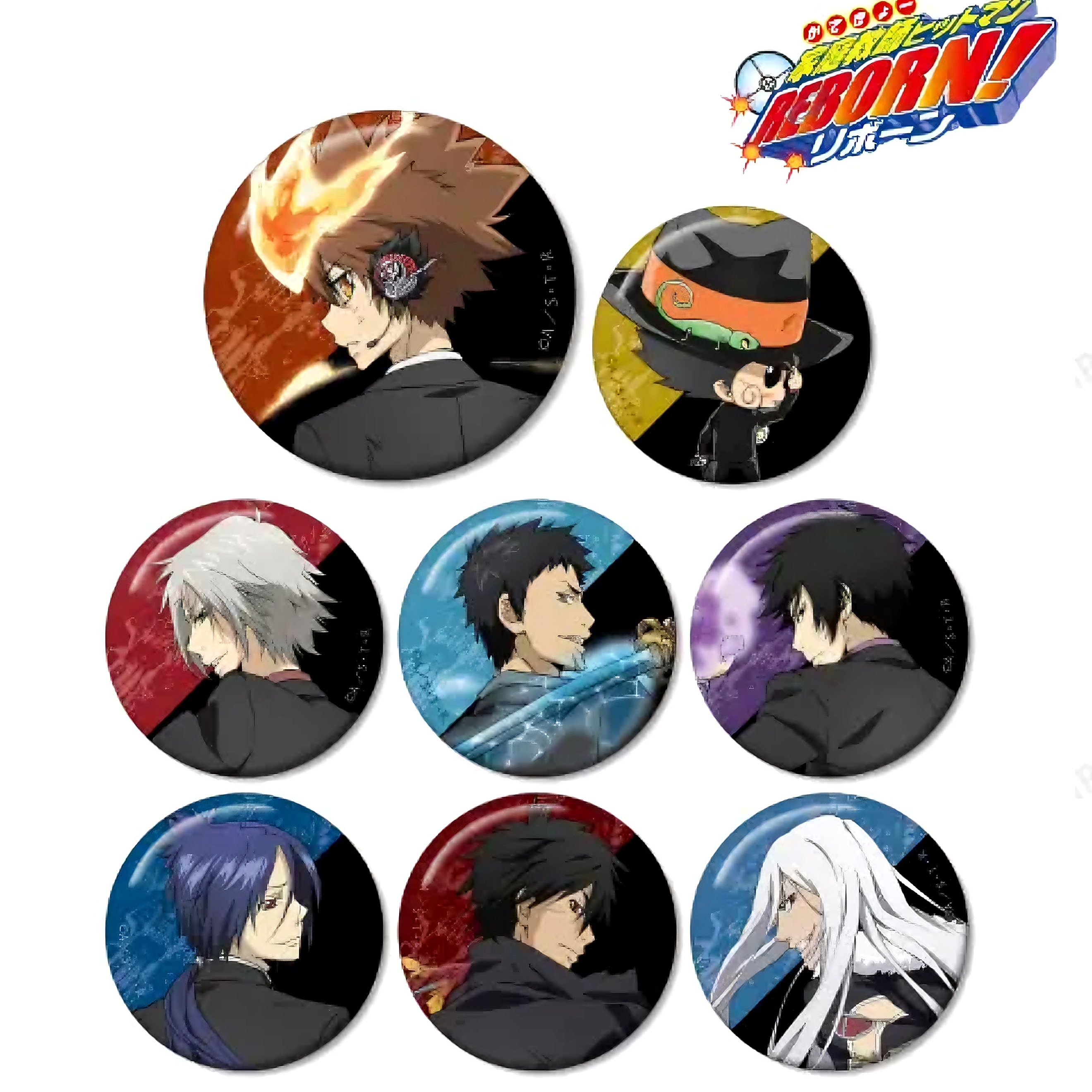 【家庭教师】战斗背影徽章吧唧 日谷盲盒（默认代拆）