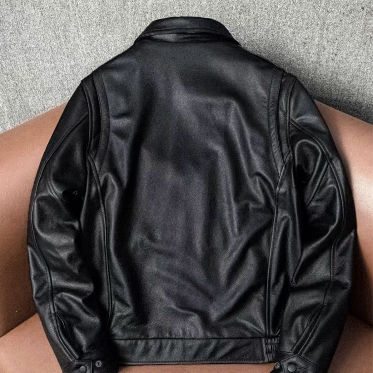 男士真皮皮衣(直播间过款展示为准，主播叫到名字后下单，请勿私拍）