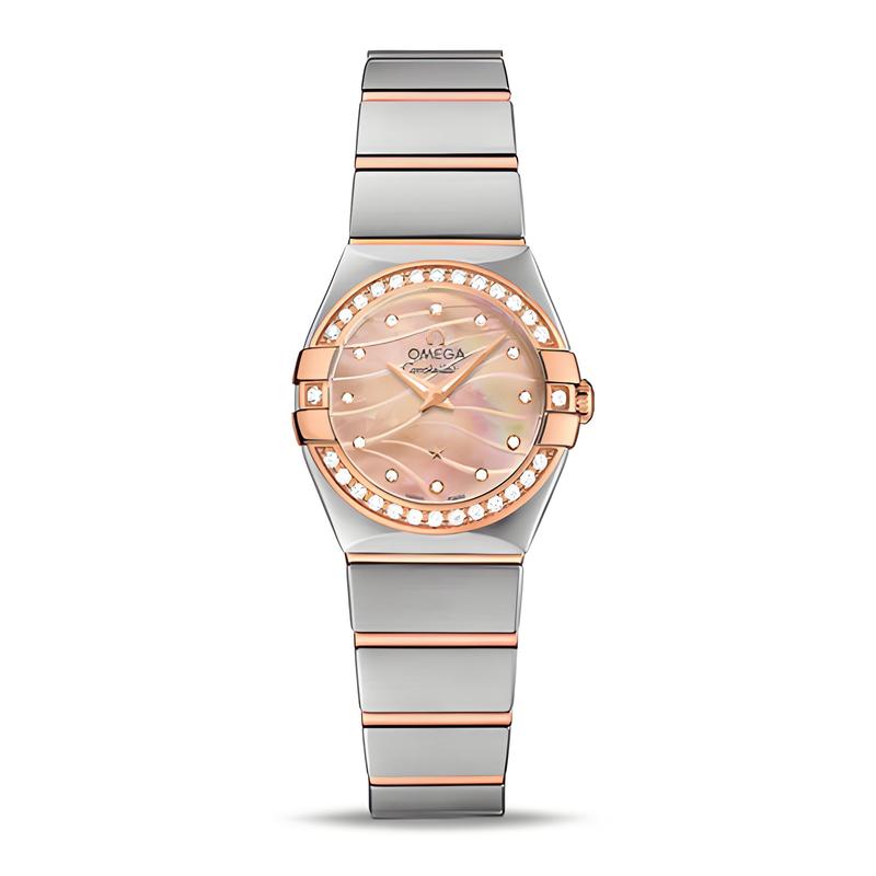 99新 Omega/欧米茄 123.25.24.60.57.002/星座系列/女/石英/24mm