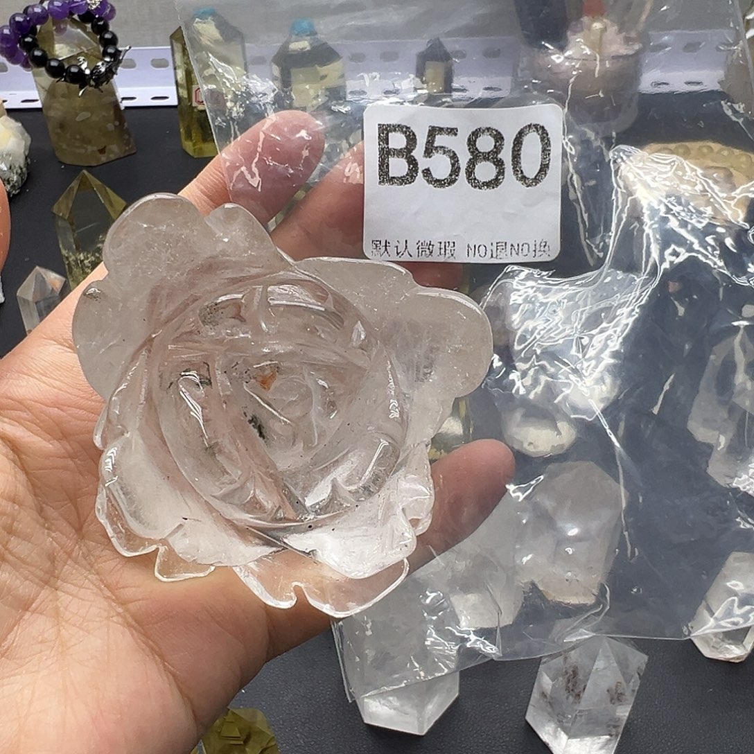 未镶嵌水晶珠宝半成品