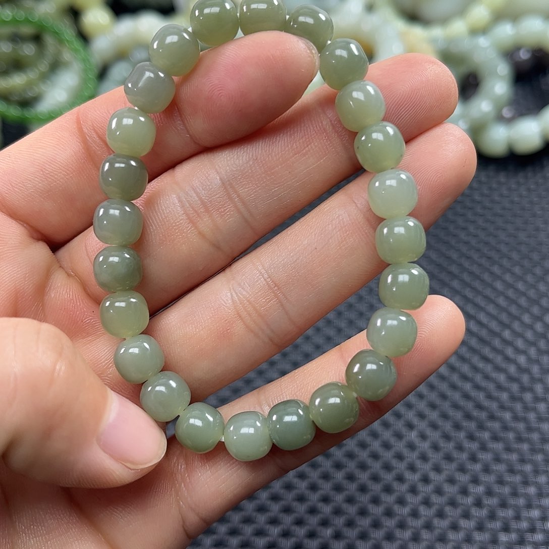 和田玉手链未镶嵌