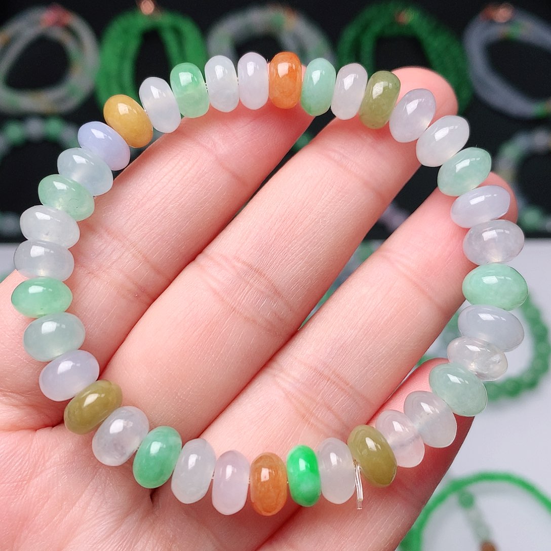 翡翠手链未镶嵌翡翠