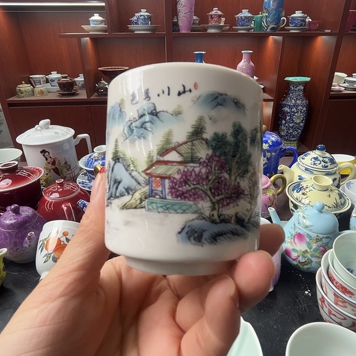 摆件景德镇陶瓷老厂瓷24