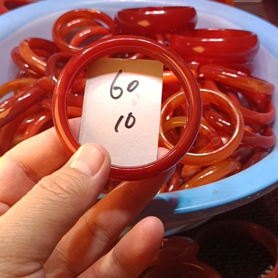 玛瑙/玉髓未镶嵌手镯