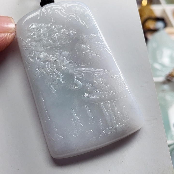 翡翠颈饰未镶嵌15578963211478