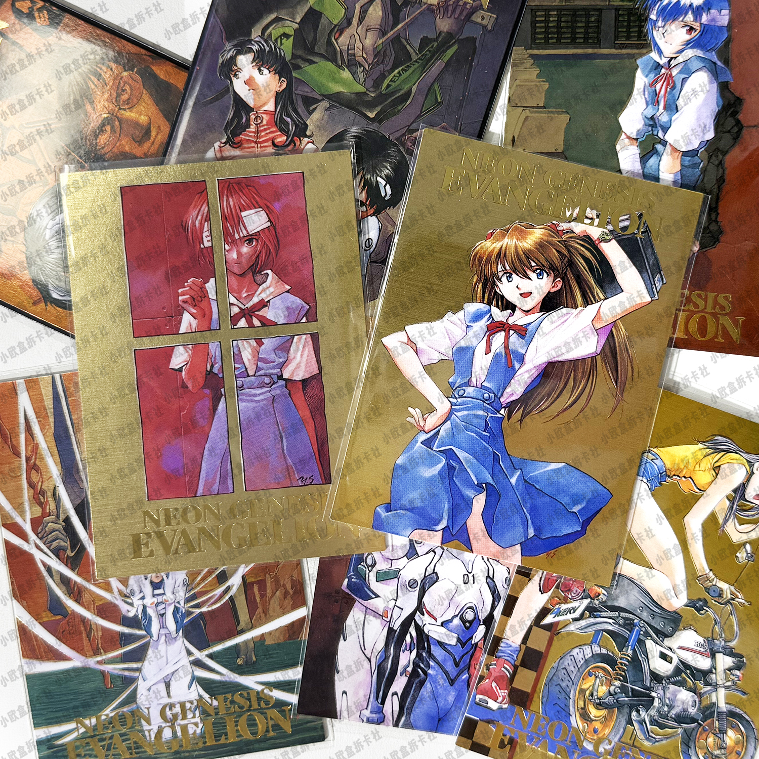 【正版EVA日谷】96-97年多版本中古卡散卡卡牌盲盒新世纪福音战士