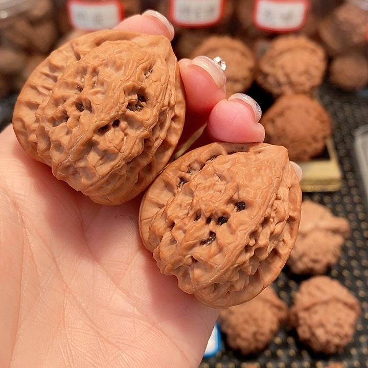 核桃手串/手链37尺寸梨木台