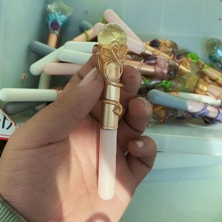 紫晶摆件未镶嵌日**城
