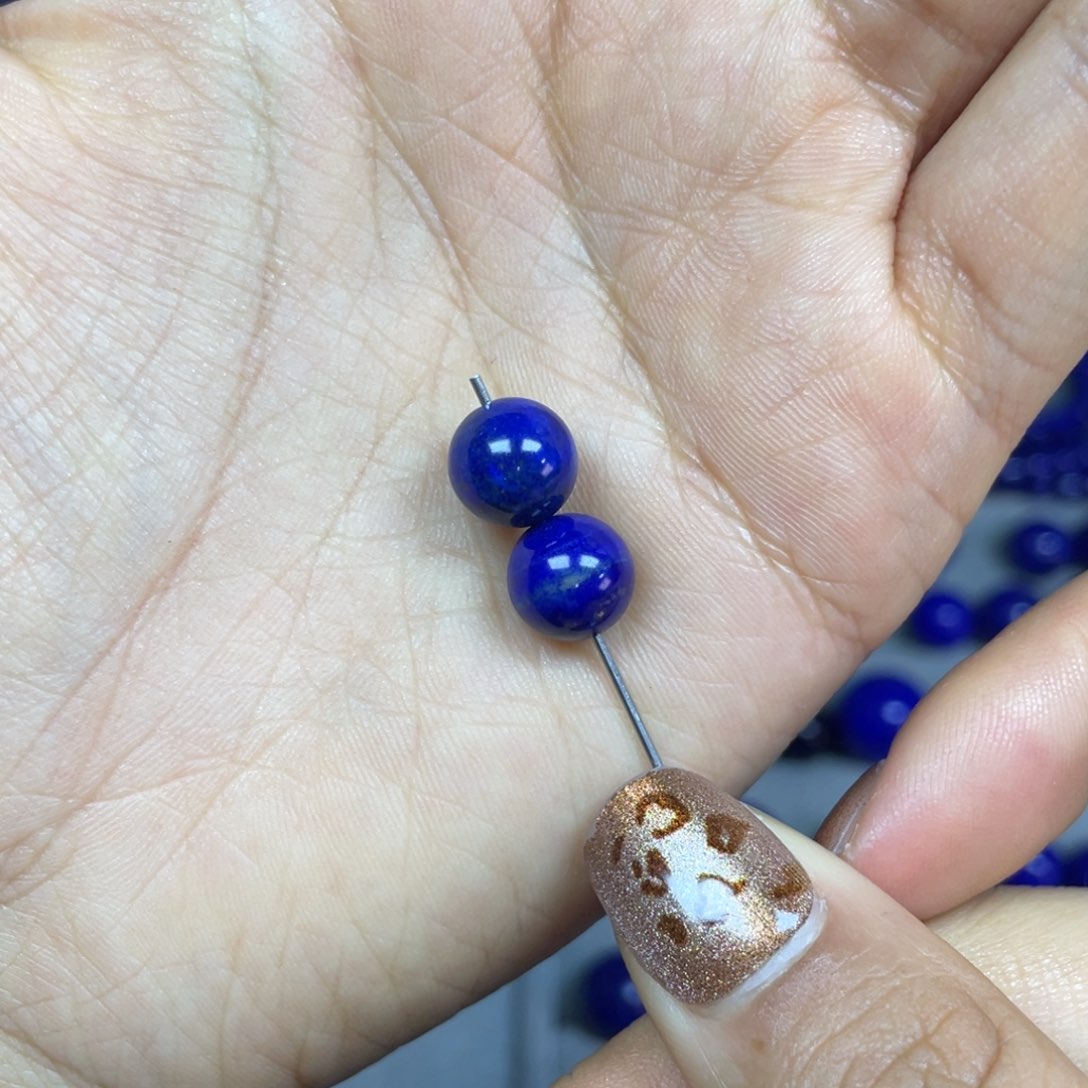 青金石9mm单珠未镶嵌H****o