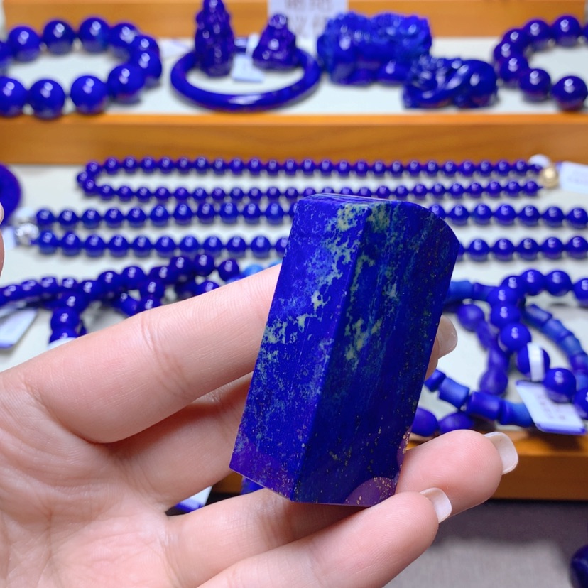 【闪购商品】青金石章料未镶嵌