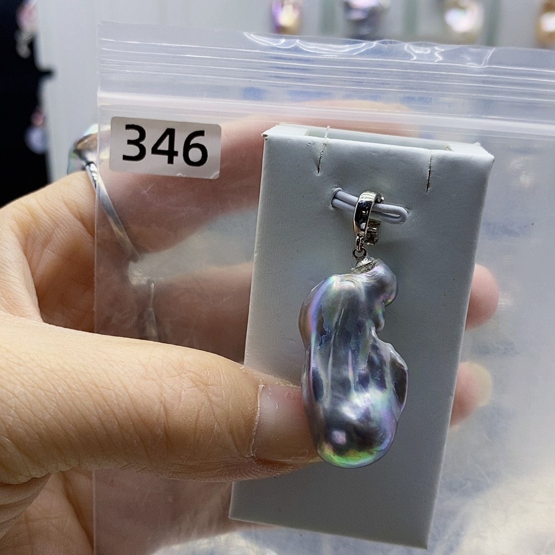 颈饰合金淡水珍珠