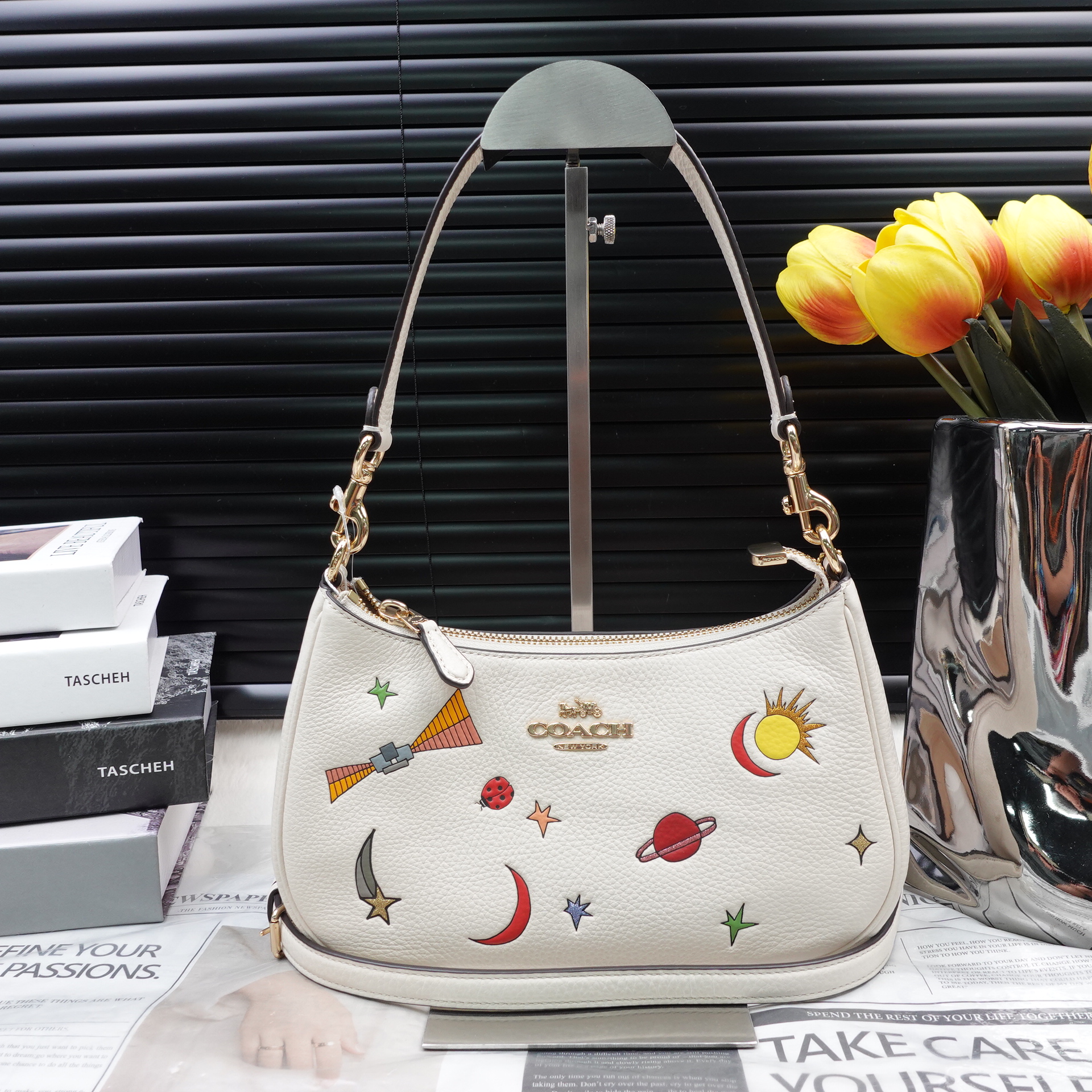 95新 COACH/蔻驰 单肩包/T10295980