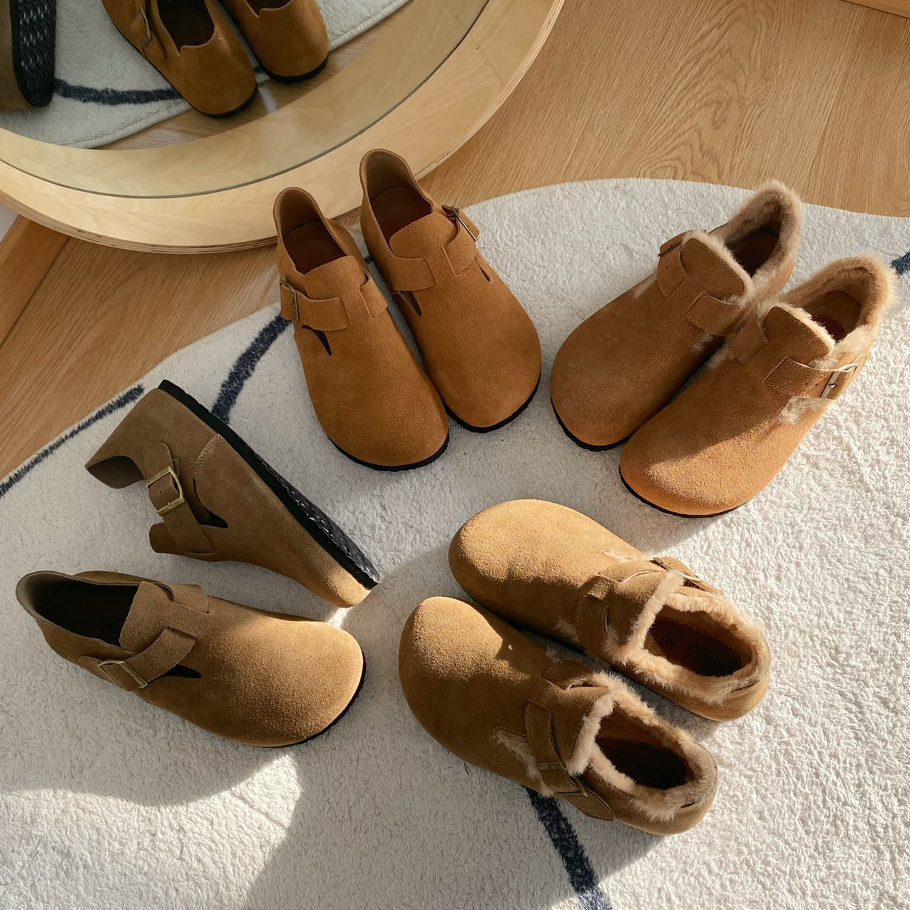 【年终清仓】勃肯鞋包头半拖2190单鞋/2191棉鞋