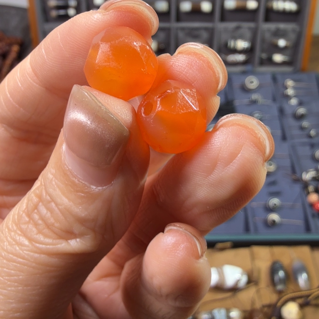 石英质玉红玉髓未镶嵌