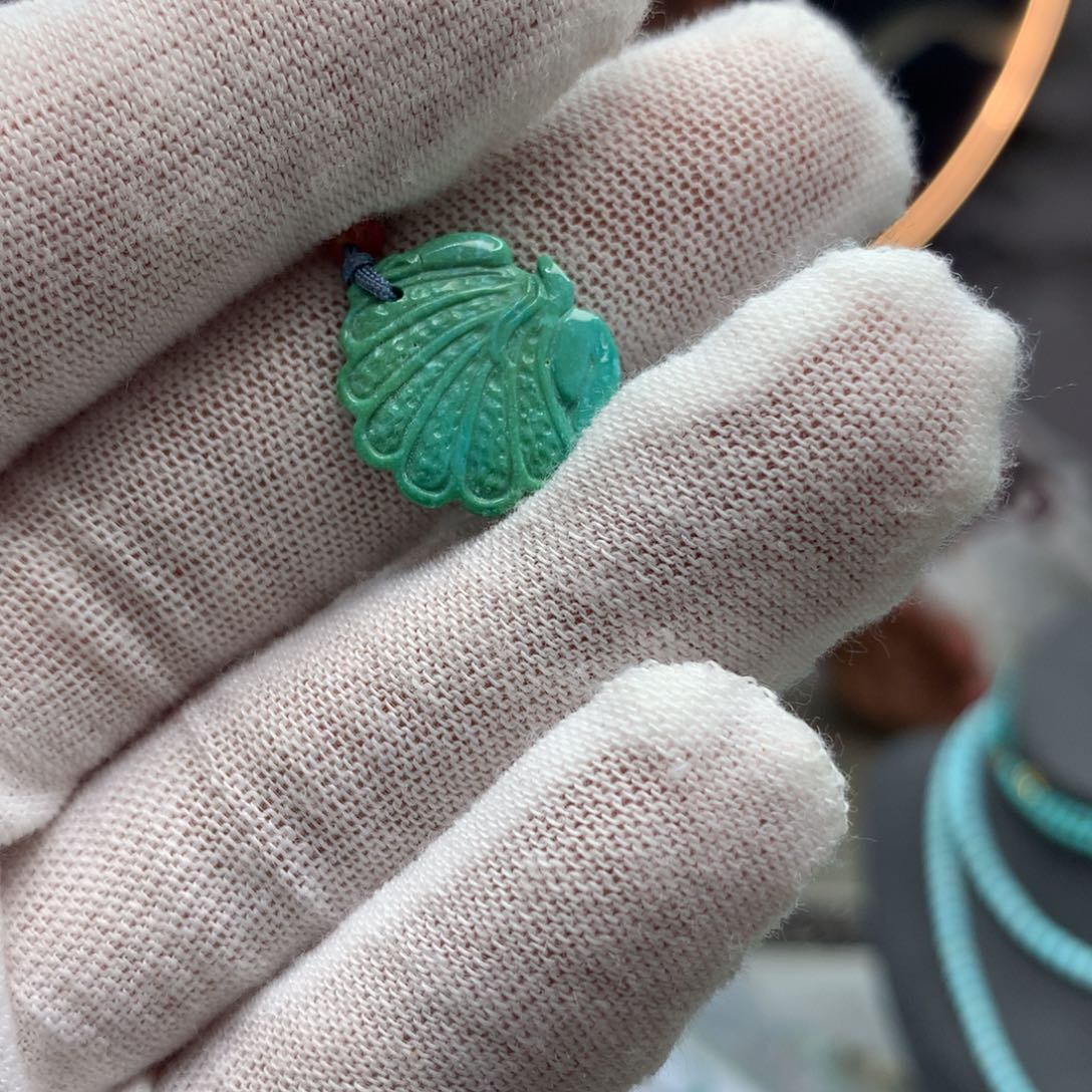 绿松石挂件未镶嵌