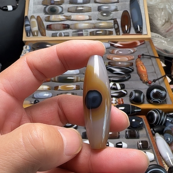 玛瑙/玉髓未镶嵌吊坠(不含链)