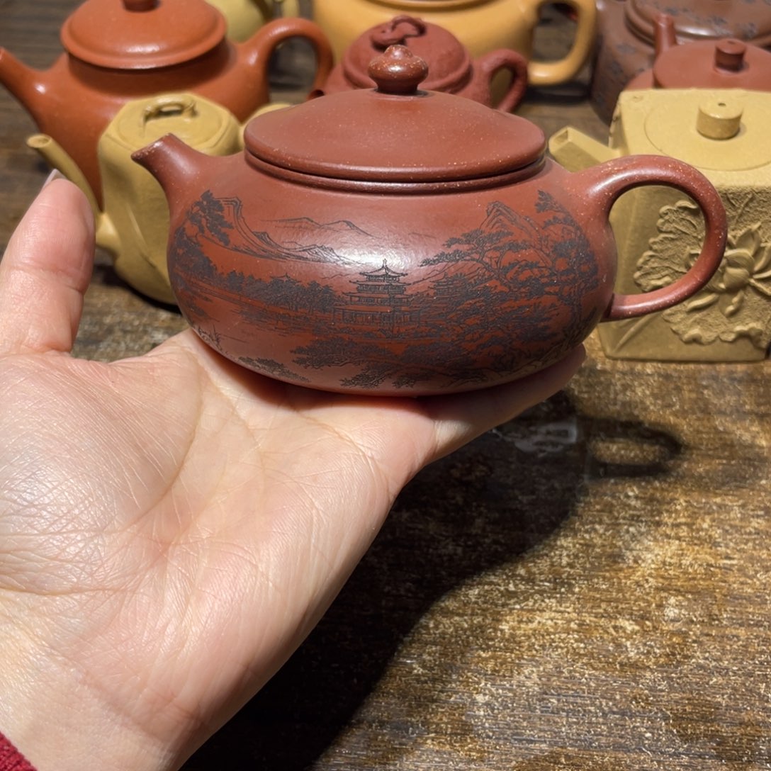 紫砂茶壶宜兴紫砂25