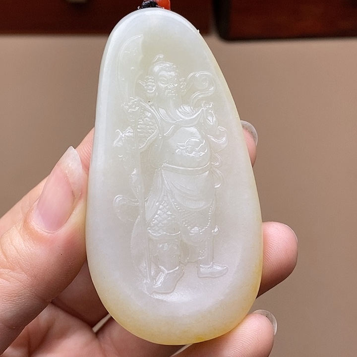 和田玉挂件未镶嵌F