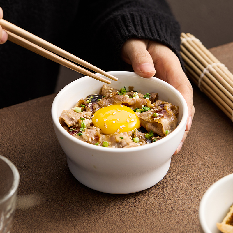 葫芦碗 米饭碗家用轻奢高级感小碗创意甜品碗精致饭碗喝汤碗