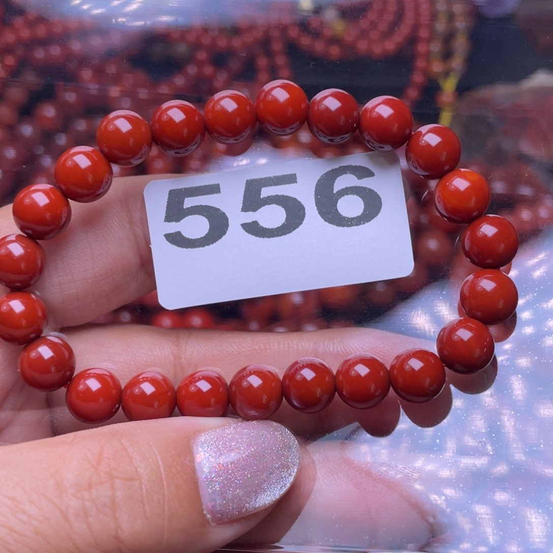 南红玛瑙手链未镶嵌文*呀