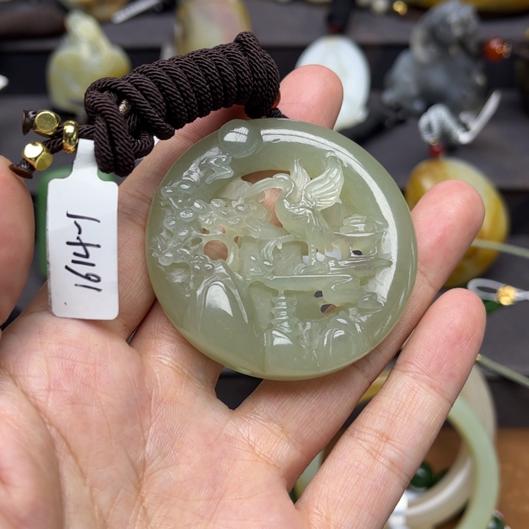 和田玉挂件未镶嵌