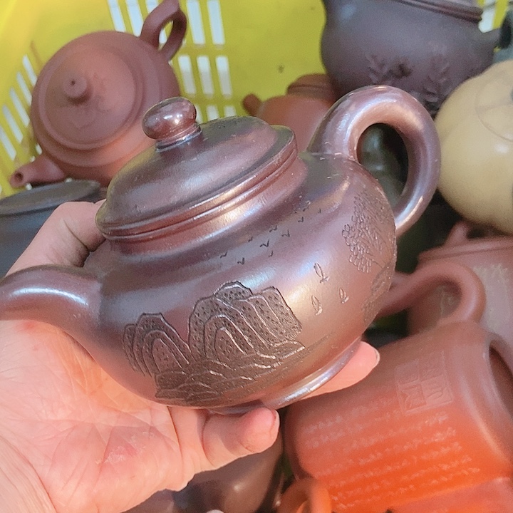 紫砂茶杯宜兴紫砂手工制作