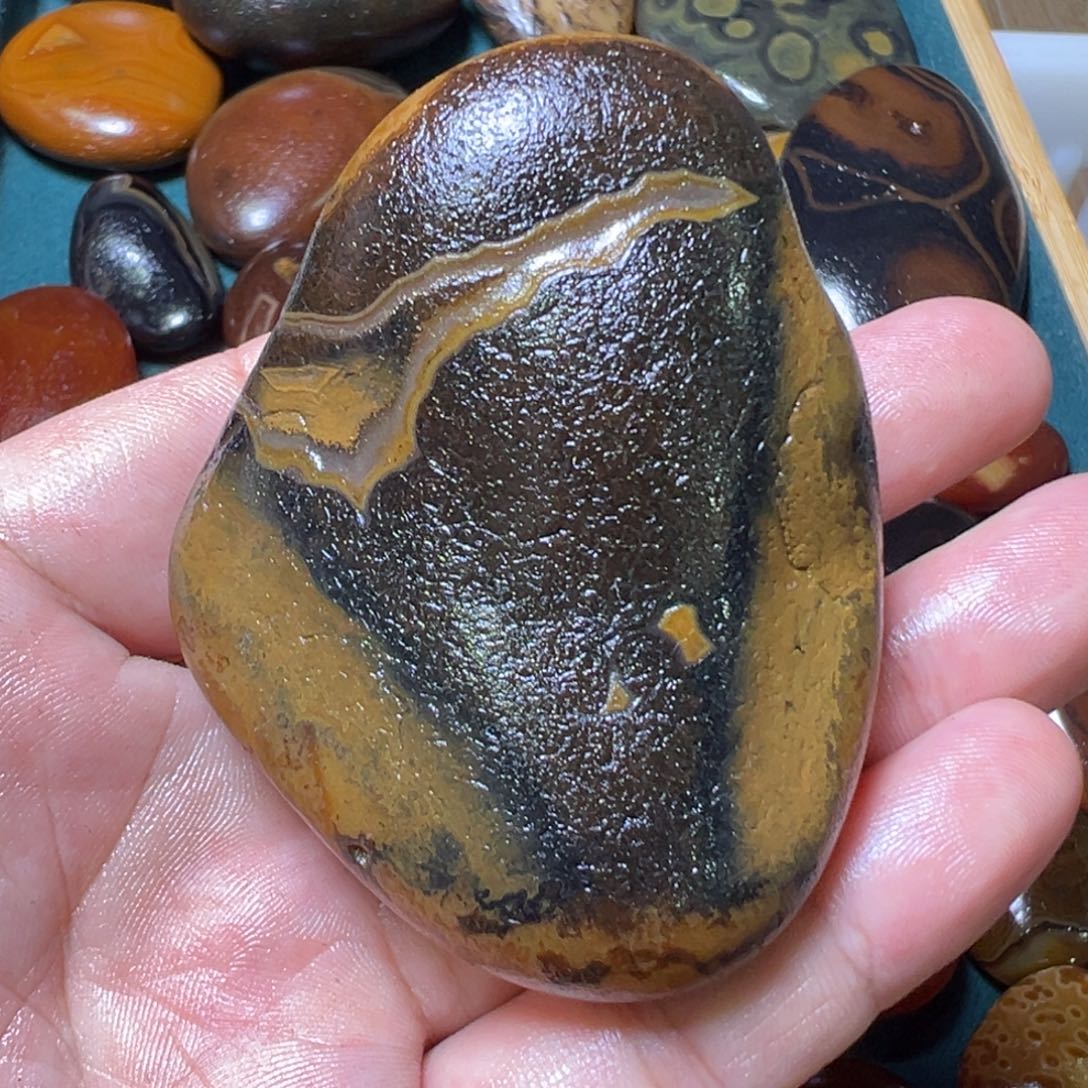 石***好瓷片马达加斯加奇石