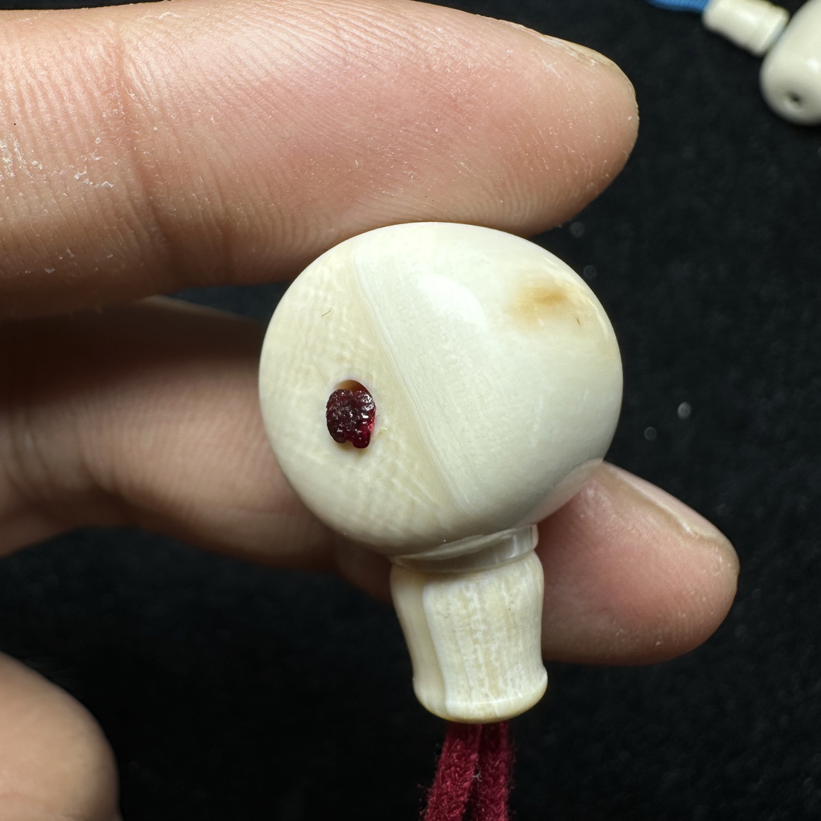 F239猛犸象牙对孔17*17*26冰料果冻料分体藏式三通