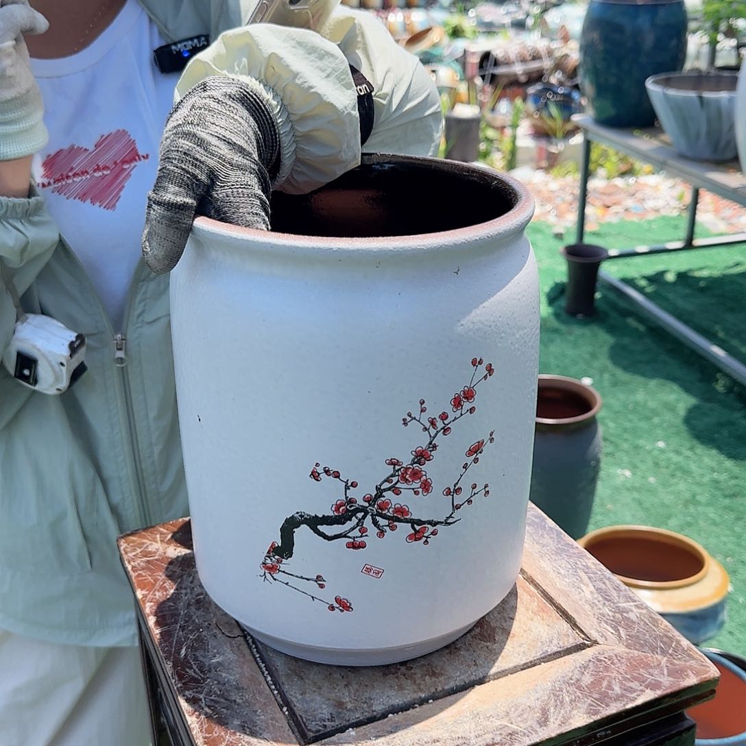 紫砂花盆王嫂花盆0702-728高28口20