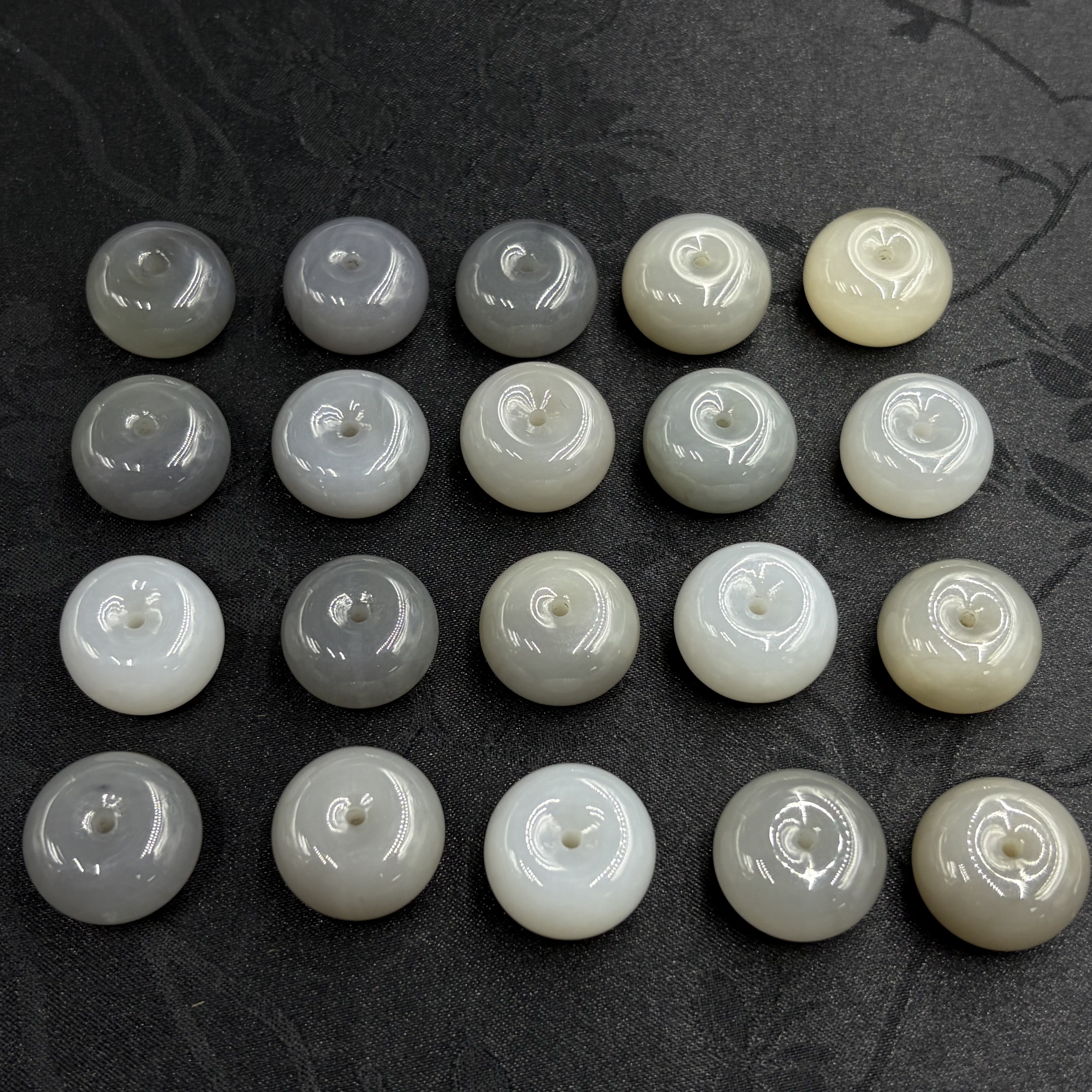 「戴琴珠宝」DQ5906-和田玉平安扣（多样性发其一）