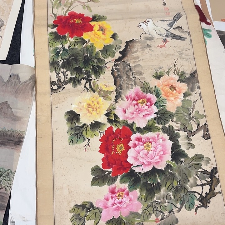 国画河**书手绘作品欣赏268