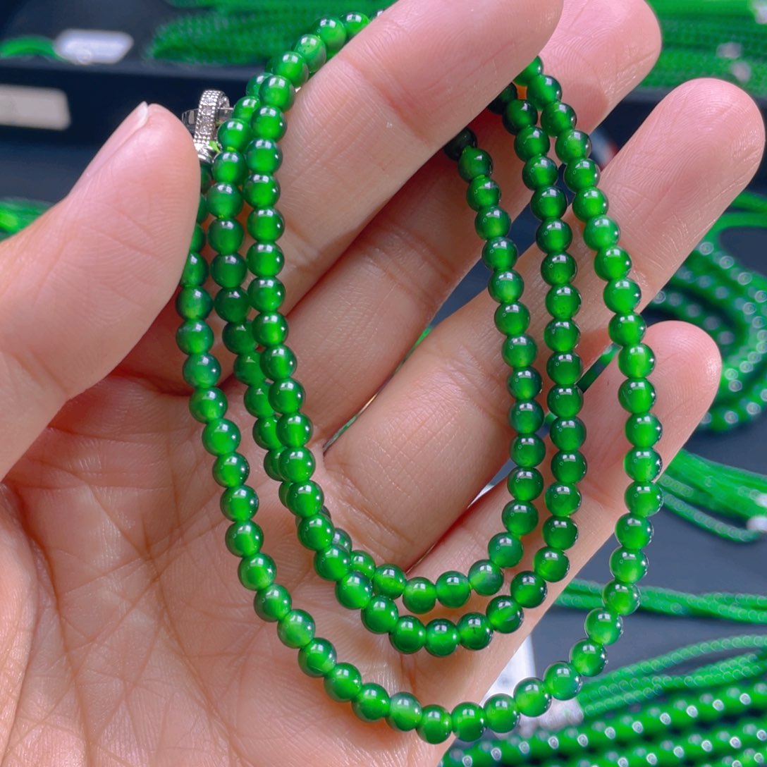 翡翠项链未镶嵌，1