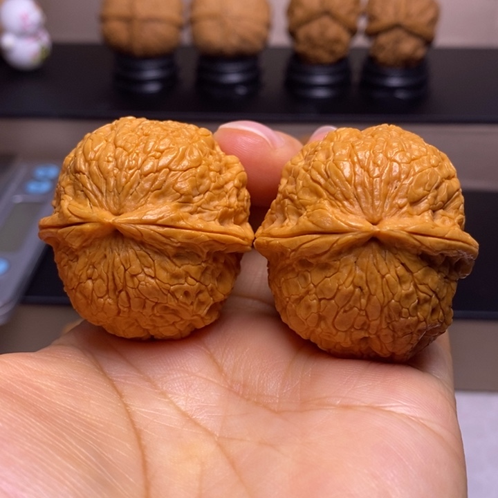 把件文玩核桃金丝绣球28