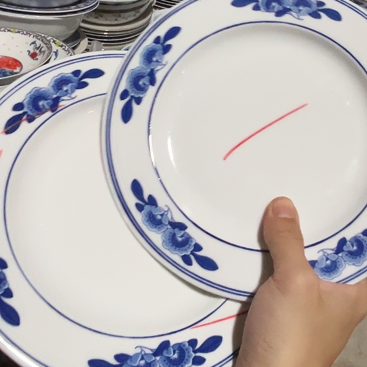 碗8寸平盘两个陶瓷陶瓷