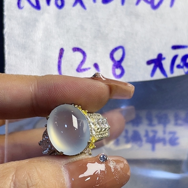 大***哗定制翡翠未镶嵌9655658588888