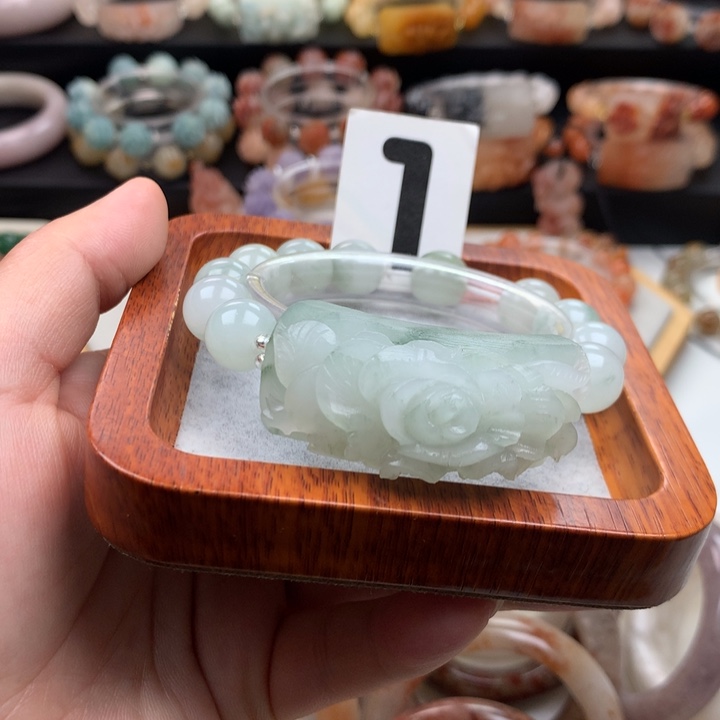 石英质玉手链未镶嵌