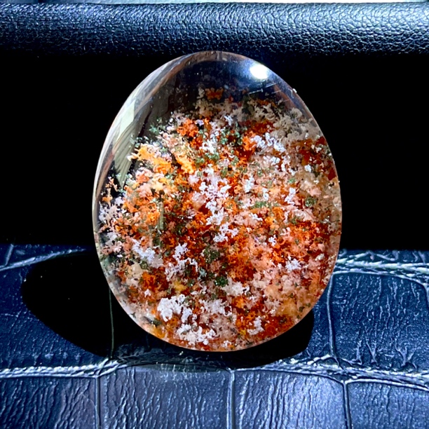天然水晶四季幽灵吊坠