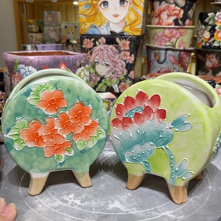 景德镇艺术手绘作品