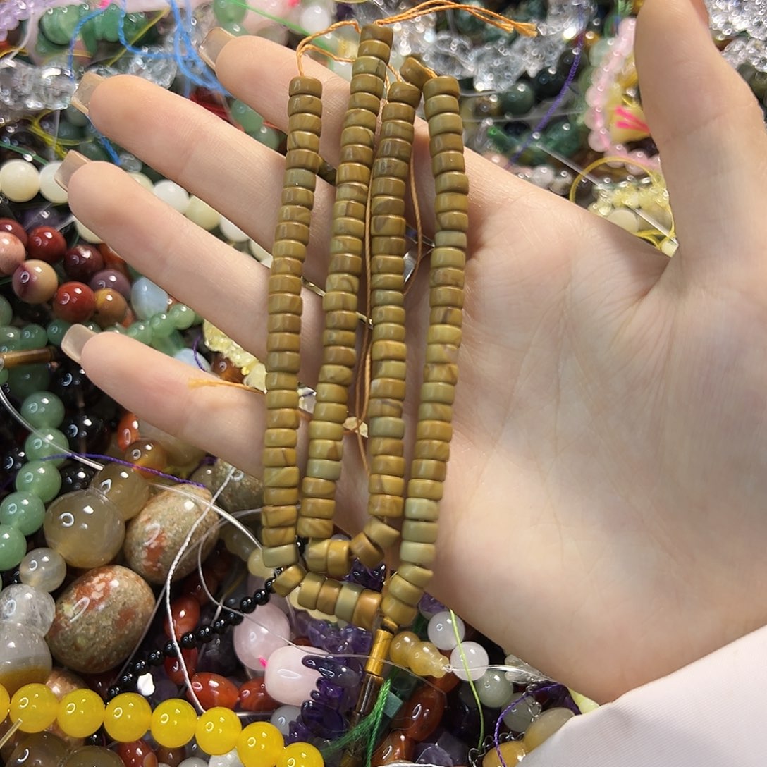 玛瑙/玉髓未镶嵌珠宝半成品图画石卡6直切一条