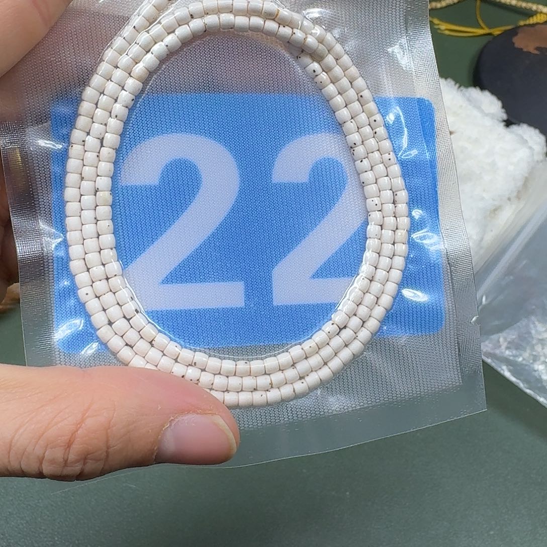 星月菩提吊坠大留白108。43尺寸。22