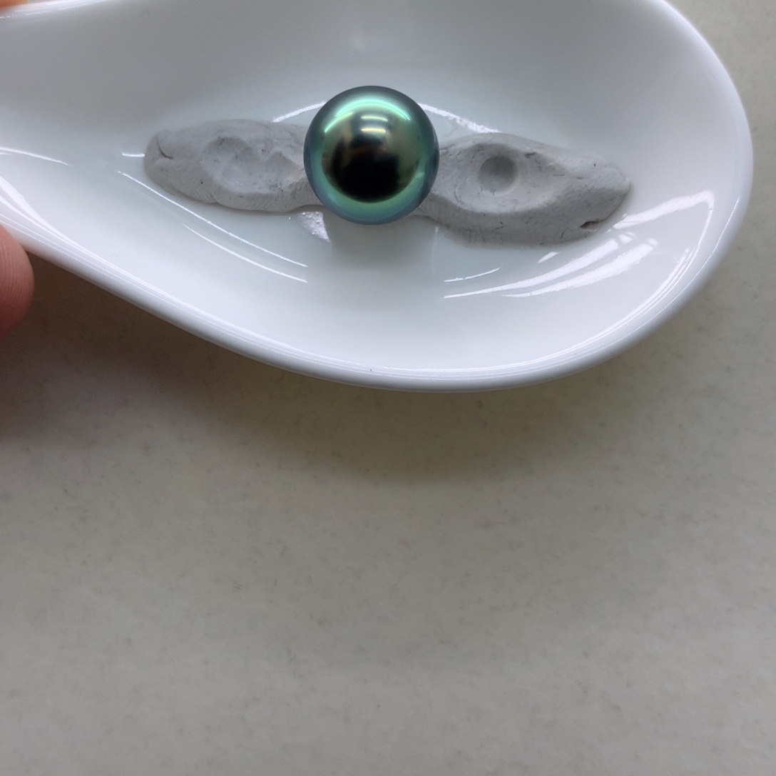 海水珍珠裸珠大溪地12+单珠~静