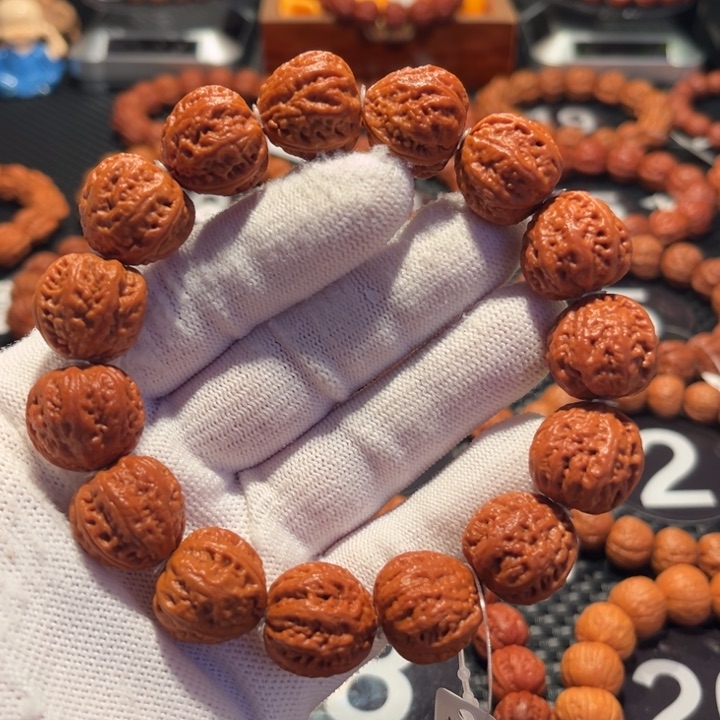 手串文玩核桃核桃手串1.9尺寸全品