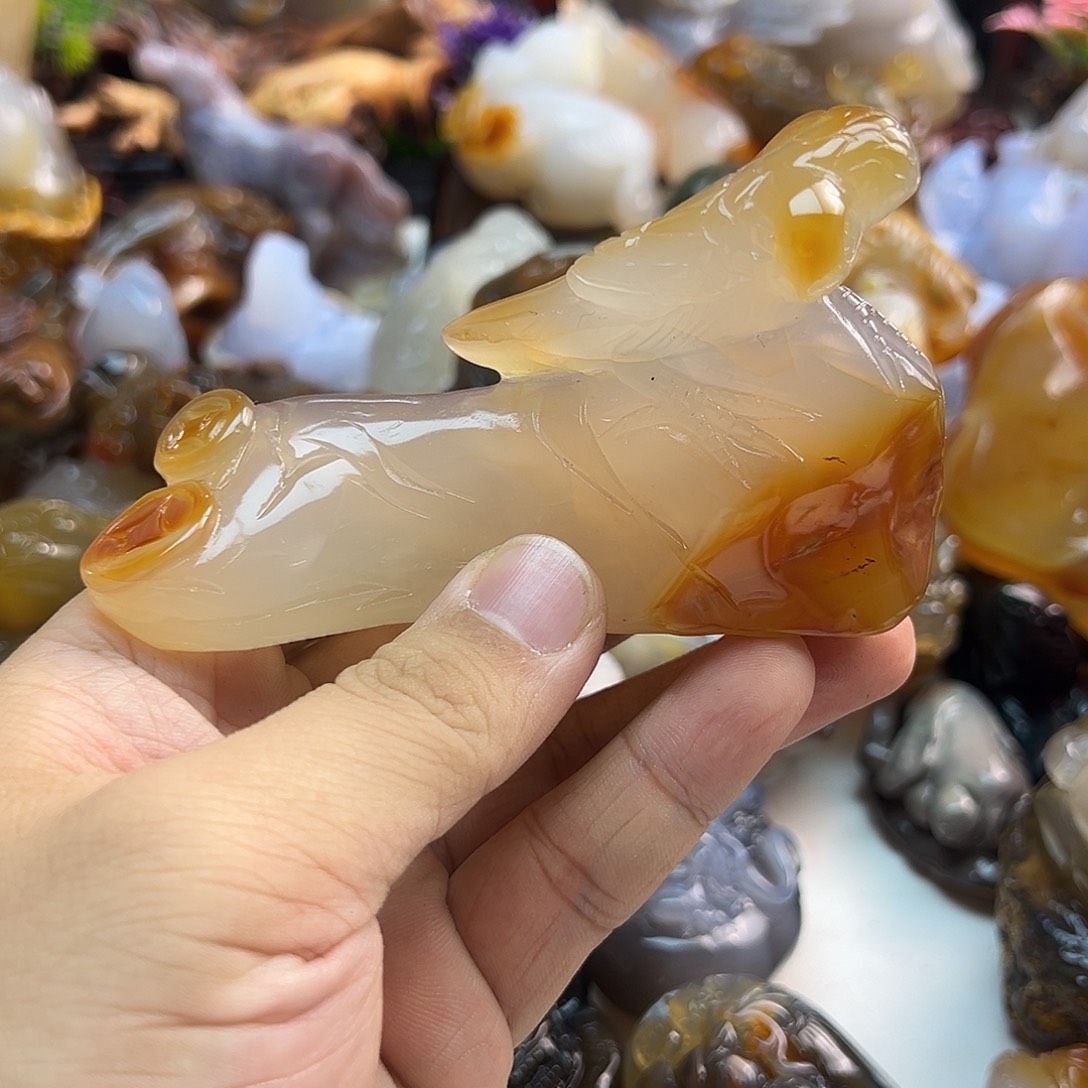 玛瑙/玉髓未镶嵌颈饰